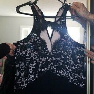 Express sweetheart dress